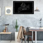 Killian Metal Sign Irish Red Horse Head 1