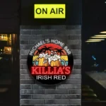 Killian Neon Sign Custom Irish Red 1