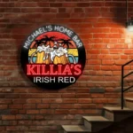 Killian Neon Sign Custom Irish Red 1