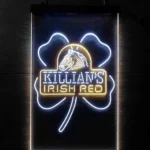 Killian Neon Sign George Irish Ruby Shamrock 1