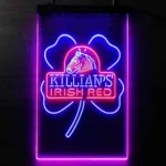 Killian Neon Sign George Irish Ruby Shamrock 1