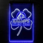 Killian Neon Sign George Irish Ruby Shamrock 1