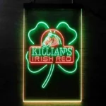 Killian Neon Sign George Irish Ruby Shamrock 1