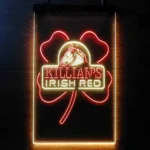 Killian Neon Sign George Irish Ruby Shamrock 1