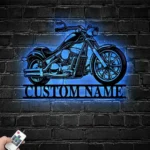 Kiss Metal Sign Enduro Biker Couple 1