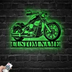 Kiss Metal Sign Enduro Biker Couple 1