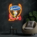 Kokanee Neon Sign Bespoke Logo Custom American Eagle 1