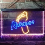 Kokanee Neon Sign Foot Man Cave 1