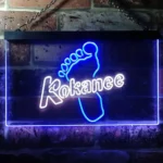 Kokanee Neon Sign Foot Man Cave 1
