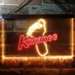 Kokanee Neon Sign Foot Man Cave 1