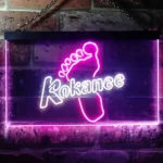 Kokanee Neon Sign Foot Man Cave 1