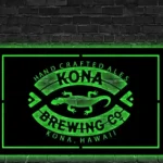 Kona Brewing Metal Sign Co Hawaii 1