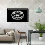 Kona Brewing Metal Sign Co Hawaii 1
