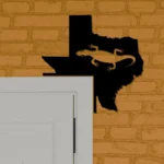 Kona Brewing Metal Sign Co Texas State Map 1