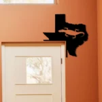 Kona Brewing Metal Sign Co Texas State Map 1