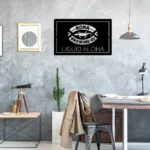 Kona Brewing Metal Sign Liquid Aloha 1