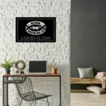 Kona Brewing Metal Sign Liquid Aloha 1