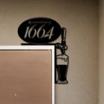 Kronenbourg 1664 Metal Sign Tap Handle 1