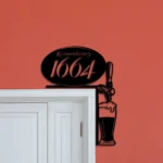 Kronenbourg 1664 Metal Sign Tap Handle 1