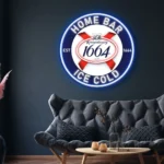 Kronenbourg 1664 Neon Sign Logo 1