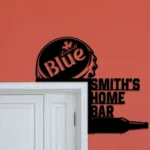 Labatt Blue Metal Sign Custom Bottle Cap 1