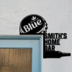 Labatt Blue Metal Sign Custom Bottle Cap 1