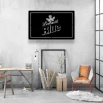 Labatt Blue Metal Sign Logo 1