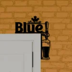 Labatt Blue Metal Sign Tap Handle 1