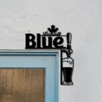 Labatt Blue Metal Sign Tap Handle 1