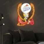 Labatt Blue Neon Sign Bespoke Logo Custom American Eagle 1