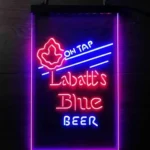 Labatt Blue Neon Sign On Tap 1