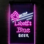 Labatt Blue Neon Sign On Tap 1