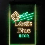 Labatt Blue Neon Sign On Tap 1