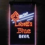 Labatt Blue Neon Sign On Tap 1
