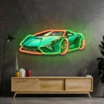 Lamborghini Neon Sign Hypercar 1