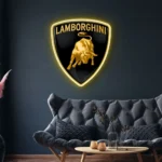 Lamborghini Neon Sign Logo 1