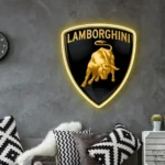 Lamborghini Neon Sign Logo 1