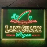 Landshark Lager Neon Sign Artistic 3 Color 1