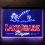 Landshark Lager Neon Sign Artistic 3 Color 1