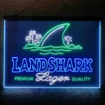 Landshark Lager Neon Sign Artistic 3 Color 1