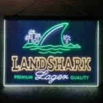 Landshark Lager Neon Sign Artistic 3 Color 1