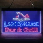 Landshark Neon Sign Artistic Amp Grill 3 Color 1