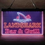 Landshark Neon Sign Artistic Amp Grill 3 Color 1