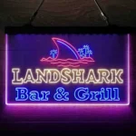 Landshark Neon Sign Artistic Amp Grill 3 Color 1