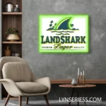 Landshark Neon Sign Artistic Larger 1