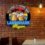 Landshark Neon Sign Custom Larger 1