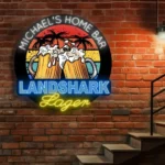Landshark Neon Sign Custom Larger 1