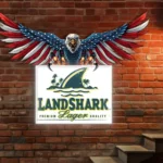 Landshark Neon Sign Larger American Eagle 1