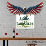 Landshark Neon Sign Larger American Eagle 1