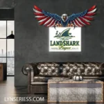 Landshark Neon Sign Larger American Eagle 1